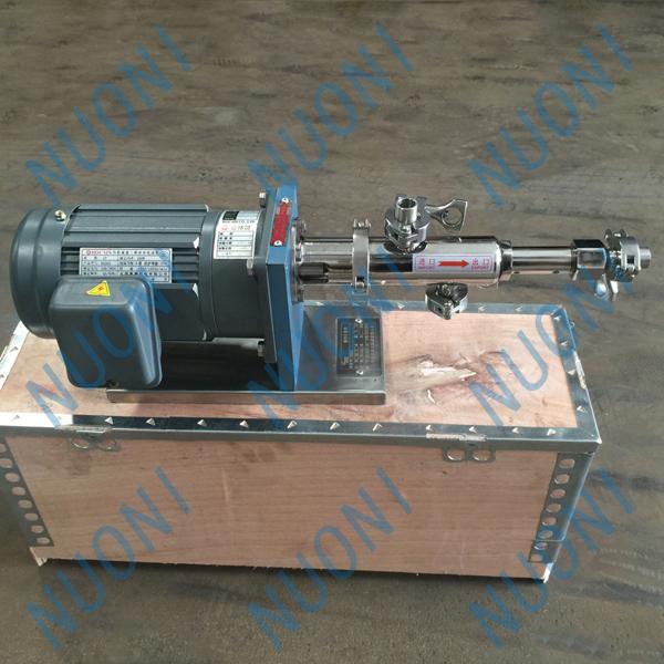 上海诺尼RV0.43微型计量螺杆泵 小型加药螺杆泵